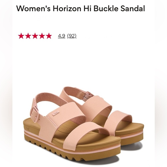 *new* Reef Horizon Hi Buckle Sandal - Picture 2 of 10